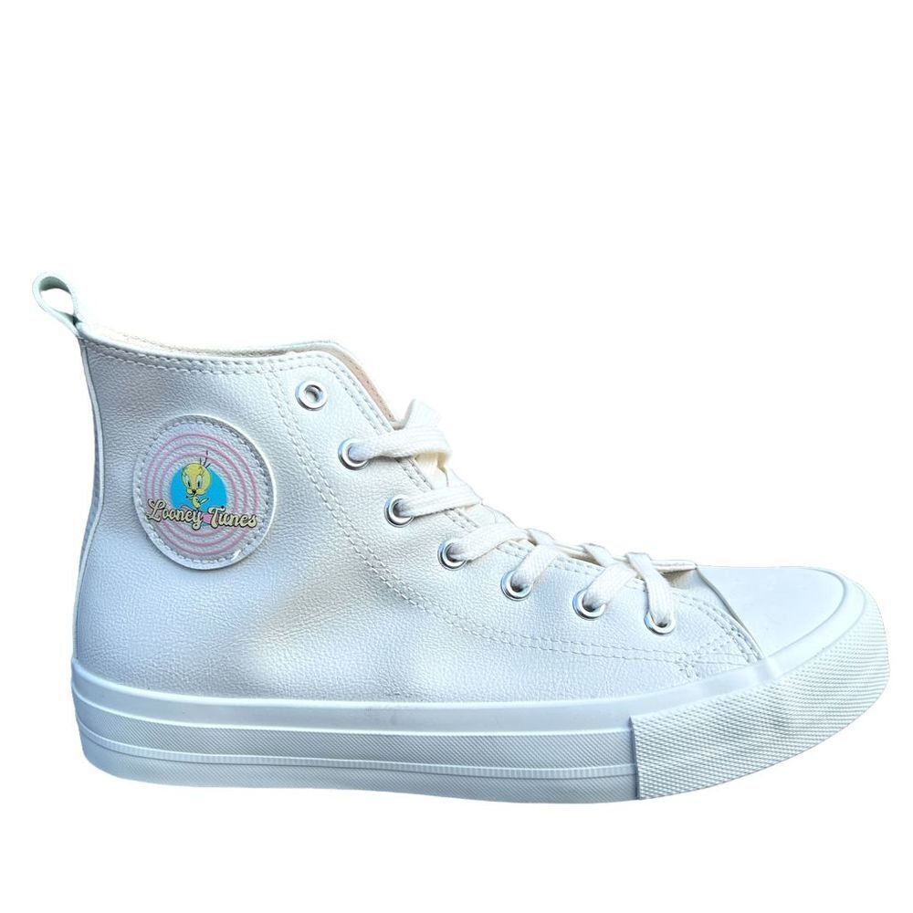 Looney Tunes Tweety High Top Sneaker Shoes - Picture 10 of 13